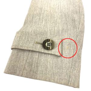 アクアスキュータム AQUASCUTUM トレンチコート アウター ウエストベルト 膝丈 長袖 無地 グレー レディース