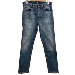 ギャップ GAP デニム ジーンズ ボトムス ウォッシュ加工 28×30 インディゴブルー レディース