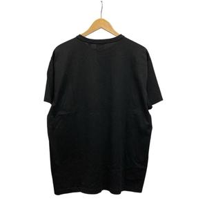 バーバリー BURBERRY Tシャツ 半袖 クルーネック ロゴプリント コットン 8055307/72Q M 黒 ブラック 白 ホワイト メンズ
