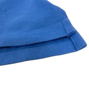 ラルフローレン RALPH LAUREN ポロシャツ カットソー ワンポイント ロゴ刺繍 半袖 М 青 ブルー レディース