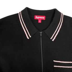 トップス supreme 24fw/aw Zip Up Polo Sweater トップス supreme 24fw/aw Zip Up Polo Sweater Supreme Zip Up Polo