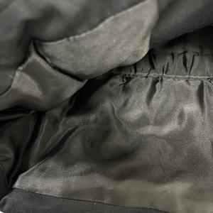 クイーンズコート QUEENS COURT ダウンジャケット 長袖 フード フェザー混 フォックス 無地 1 黒 ブラック レディース