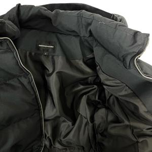 クイーンズコート QUEENS COURT ダウンジャケット 長袖 フード フェザー混 フォックス 無地 1 黒 ブラック レディース