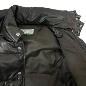 スタニングルアー STUNNING LURE ダウンジャケット 長袖 フード 無地 ナイロン 38 茶 ブラウン レディース