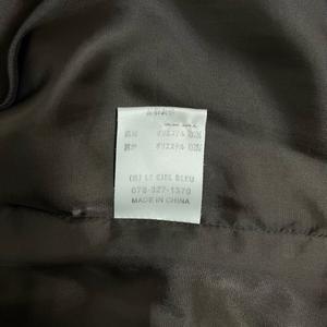 スタニングルアー STUNNING LURE ダウンジャケット 長袖 フード 無地 ナイロン 38 茶 ブラウン レディース