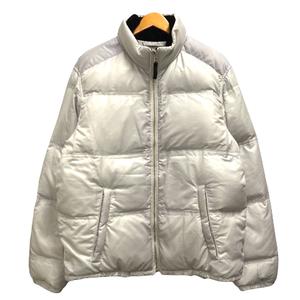 プラダスポーツ PRADA SPORT ダウンジャケット SGX756 ナイロン ワンポイント ロゴ 52 白 ホワイト メンズ