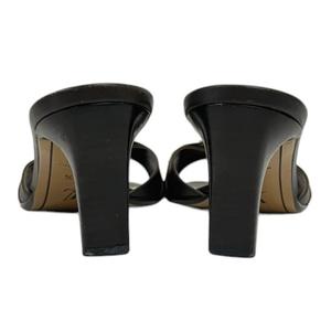 ルイヴィトン LOUIS VUITTON サンダル ミュール ダミエ ロゴ 35.5 茶 ブラウン レディース