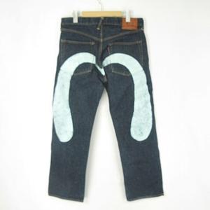 エヴィス EVISU Lot.2000 No.2 大黒 ペイント 虎耳 デニム ジーンズ 