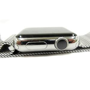 Apple - 初代アップルウォッチ 38mm ステンレス MJ322J/Az バンドなし アップル Apple Apple Watch 初代 第1世代 アップルウォッチ