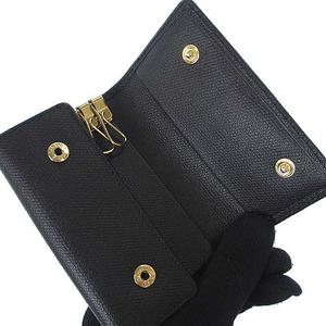 未使用品 シャネル CHANEL A20909 ココボタン 6連 キーケース レザー