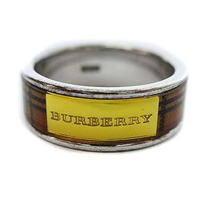 バーバリー BURBERRY ノバチェック リング 指輪 BCR501 シルバー