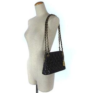 VINTAGE●CHANEL●レザーストラップ付きロングバニティバッグ 楽天市場】シャネル バニティ ショルダーバッグ（素材（生地