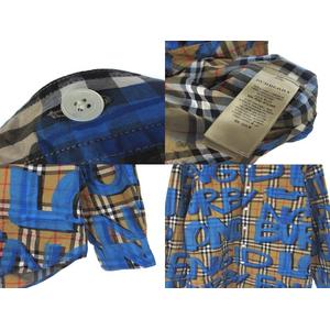 バーバリー BURBERRY 美品 18AW Graffiti Print Vintage Check Shirt