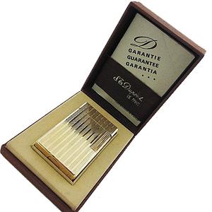 デュポン S.T.Dupont ガスライター 20μ ゴールド ジャンク品