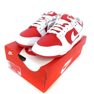 未使用品 ナイキ NIKE DUNK LOW RETRO CHAMPIONSHIP RED DD1391