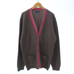 ステューシー STUSSY AUTHENTIC カーディガン 前開き ライン 