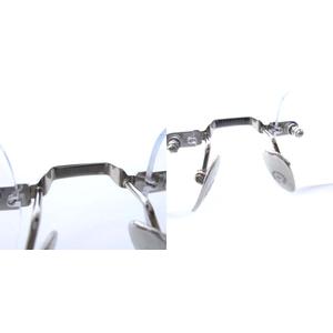 クロムハーツ CHROME HEARTS 美品 21年製 DEEP I ツーポントメガネ  