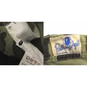 アベイシングエイプ A BATHING APE コーデュロイ パンツ 迷彩 カモフラ
