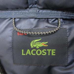 ラコステ LACOSTE ダウンジャケット ジップアップ ロゴ ワン