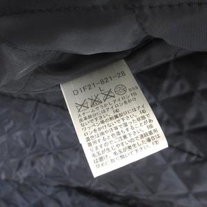 バーバリーブラックレーベル ラムスキン レザー ダウンジャケット