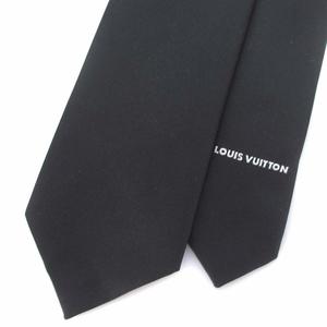 ルイヴィトン LOUIS VUITTON 美品 M79407 ネクタイ LV スマッシュ 7CM