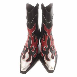 ディースクエアード DSQUARED2 ウエスタンブーツ ミドルブーツ レザー 