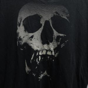 Hysterics スカルプリント Tシャツ ブラック 中古・古着通販】Hysteric Glamour (ヒステリックグラマー