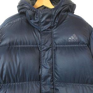 アディダス adidas ダウンコート ベンチコート ロング ダブル
