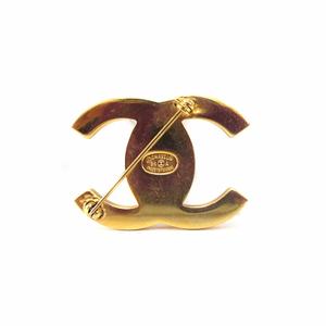シャネル CHANEL ブローチ ココマーク ターンロック 96A ゴールドカラー ☆AA★ レディース