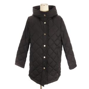 マッキントッシュ ロンドン MACKINTOSH LONDON ライトタフタ ダウン コート ショート キルティング G5F06235 黒 ブラック 38 アウター レディース