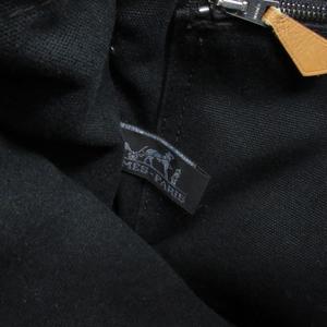 エルメス HERMES フールトゥ PM トートバッグ キャンバス 黒 ブラック レディース