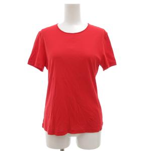 ミラショーン mila schon Tシャツ カットソー 半袖 ロゴ刺繍 40 赤 レッド /GV ■ECT レディース