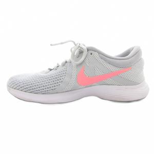 ナイキ NIKE レボリューション 4 Revolution 4 ローカットスニーカー シューズ 908999-016 23.5cm グレー /GV レディース