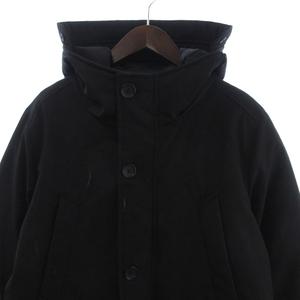 ユニクロ UNIQLO ノンキルト ダウンジャケット 412512 黒 L メンズ