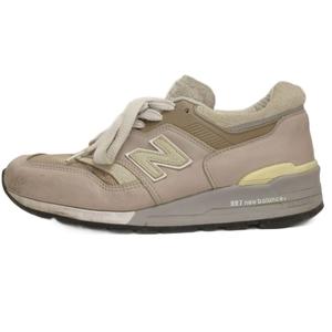 ニューバランス NEW BALANCE U997GG スニーカー グレー 26cm メンズ