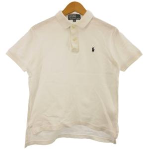 ポロ バイ ラルフローレン Polo by Ralph Lauren ポロシャツ ロゴ刺繍 ホワイト 150 キッズ