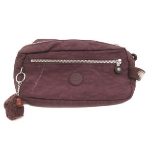 キプリング KIPLING セカンドバッグ ポーチ パープル系 レディース