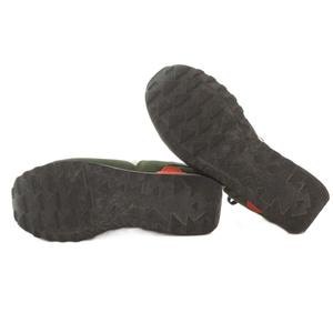サッカニー SAUCONY スニーカー スエード 10.5 カーキ オレンジ レースアップ 異素材ミックス ローカット /SX メンズ