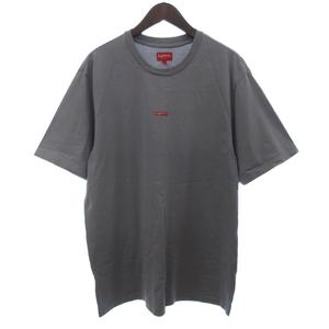 シュプリーム SUPREME 22SS Typewriter タイプライター ショートスリーブ トップ Tシャツ 半袖 クルーネック グレー L メンズ