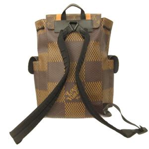 ルイヴィトン LOUIS VUITTON × NIGO N40358 ダミエ ジャイアント LVスクエアード クリストファーＭM ブラウン ☆AA★ メンズ