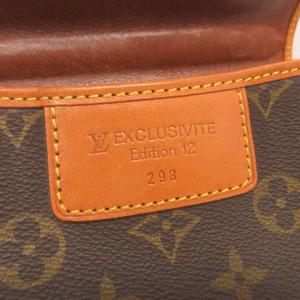 ルイヴィトン LOUIS VUITTON ヴィンテージ Exclusivite Edition モノグラム ベルエア M51122 2way ショルダー ハンドバッグ ブラウン系 ☆AA★ レディース