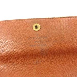 ルイヴィトン LOUIS VUITTON ポルトモネ クレディ モノグラム 長財布 M61725 ブラウン 