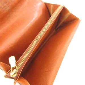ルイヴィトン LOUIS VUITTON ポルトモネ クレディ モノグラム 長財布 M61725 ブラウン 