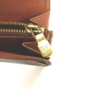 ルイヴィトン LOUIS VUITTON ポルトモネ クレディ モノグラム 長財布 M61725 ブラウン 