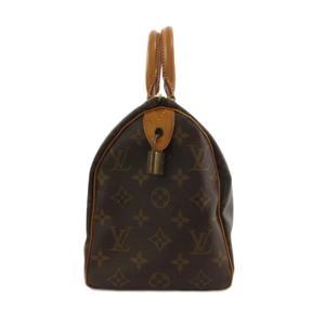 ルイヴィトン LOUIS VUITTON M41528 モノグラム スピーディ25 ハンドバッグ ミニボストンバッグ ブラウン レディース