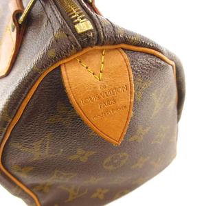ルイヴィトン LOUIS VUITTON M41528 モノグラム スピーディ25 ハンドバッグ ミニボストンバッグ ブラウン レディース