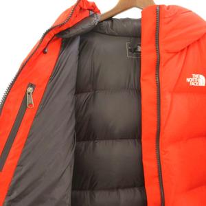 ザノースフェイス THE NORTH FACE Belayer Parka ビレイヤーパーカ ダウンジャケット ジップアップ フード ナイロン ND91815 オレンジ M メンズ