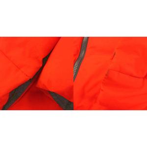 ザノースフェイス THE NORTH FACE Belayer Parka ビレイヤーパーカ ダウンジャケット ジップアップ フード ナイロン ND91815 オレンジ M メンズ