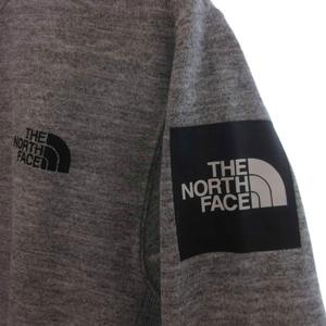ザノースフェイス THE NORTH FACE スクエアロゴ クルー スウェット トレーナー 裏起毛 NT61931 グレー L メンズ