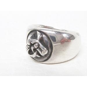 クロムハーツ CHROME HEARTS ドッグインバンドリング 指輪 シルバー 約  